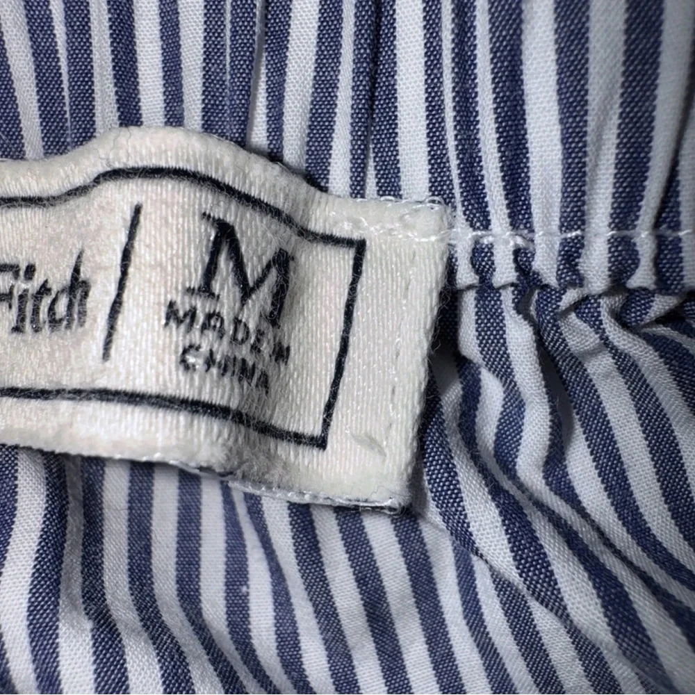 Abercrombie & Fitch Cotton Off The Shoulder Top Cropped Tie Sleeves Medium Cute